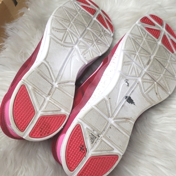 Nike Flex Trainer IV Pink/white 2014 (643083-603) Sz 10 - Picture 14 of 14